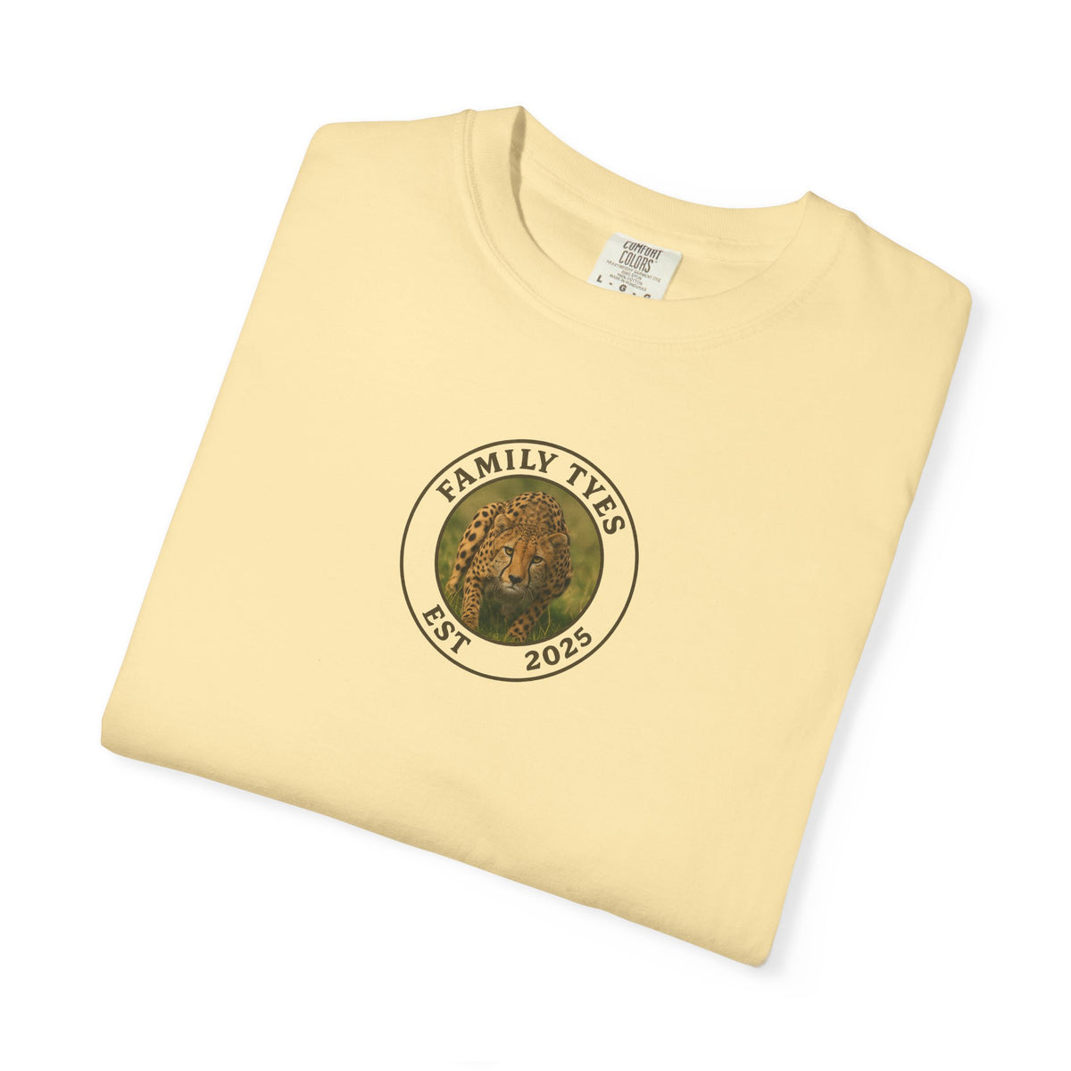 Unisex Garment-Dyed T-shirt - Family Year & Know No Boundaries Design