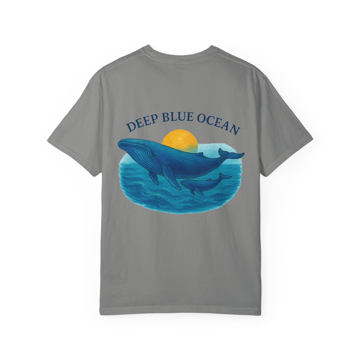 Ocean collection  Deep Blue Ocean Unisex T-Shirt - Family Tyes  Design, Beach Lover Gift