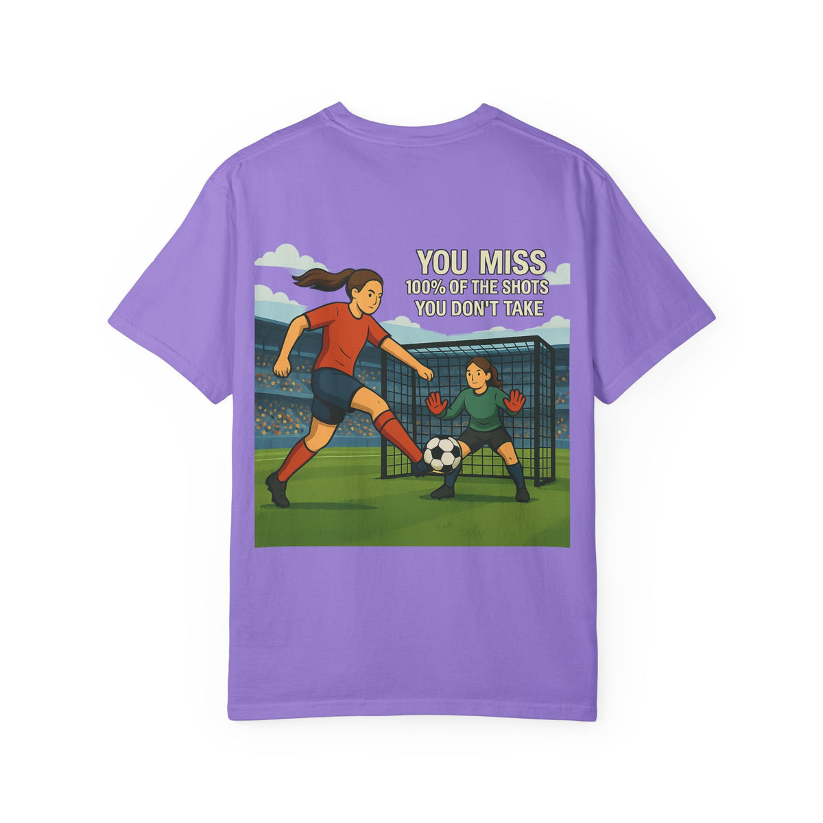 Soccer Unisex Garment-Dyed T-shirt