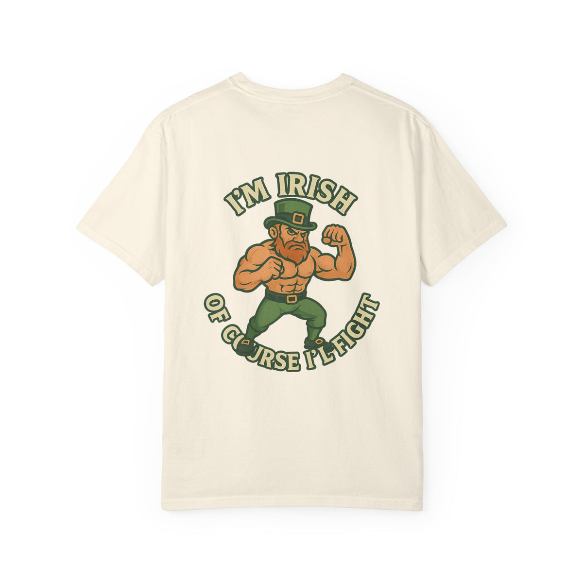Irish collection Unisex Garment-Dyed T-Shirt - Irish Defender Tee for St. Patrick's Day