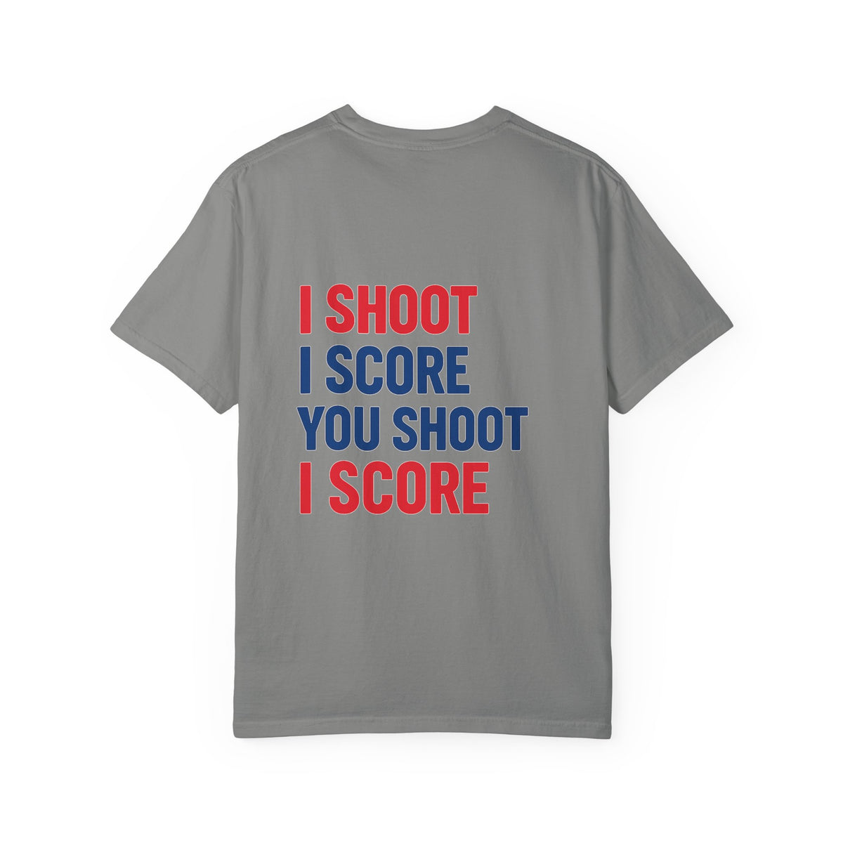 Wrestling Unisex Garment-Dyed T-shirt with Fun Typography