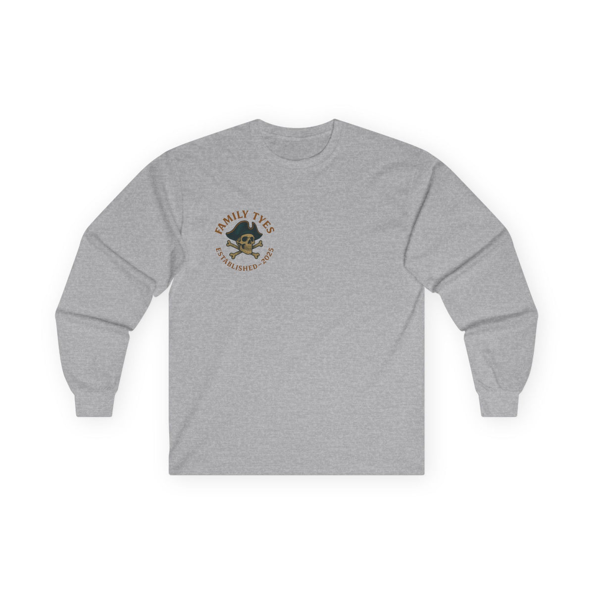Unisex Long Sleeve Tee - Family Tyes  & Dead Men Tell No Lies Design