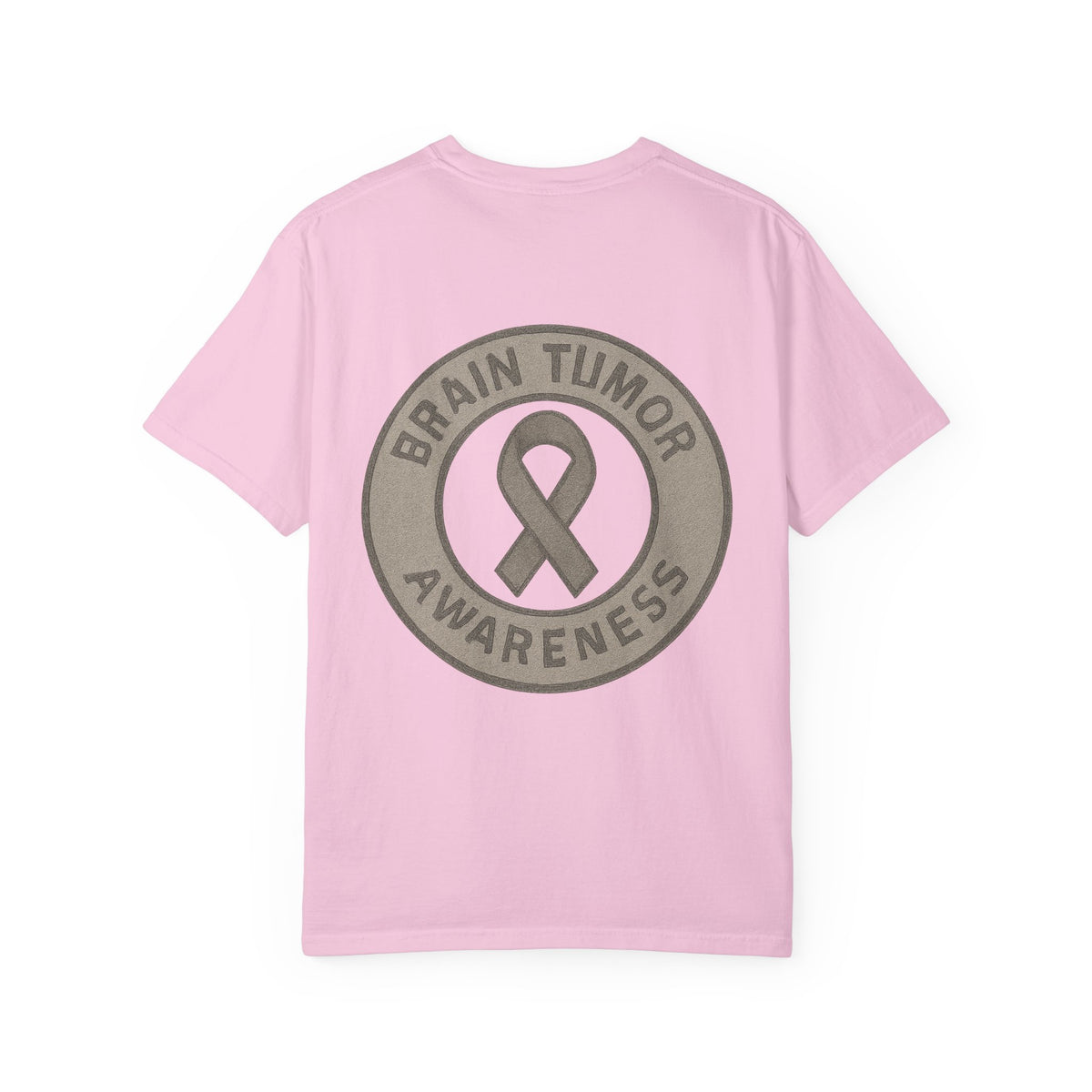 Unisex Garment-Dyed T-Shirt - Brain Tumor Awareness Tee - Family Tyes Support Shirt