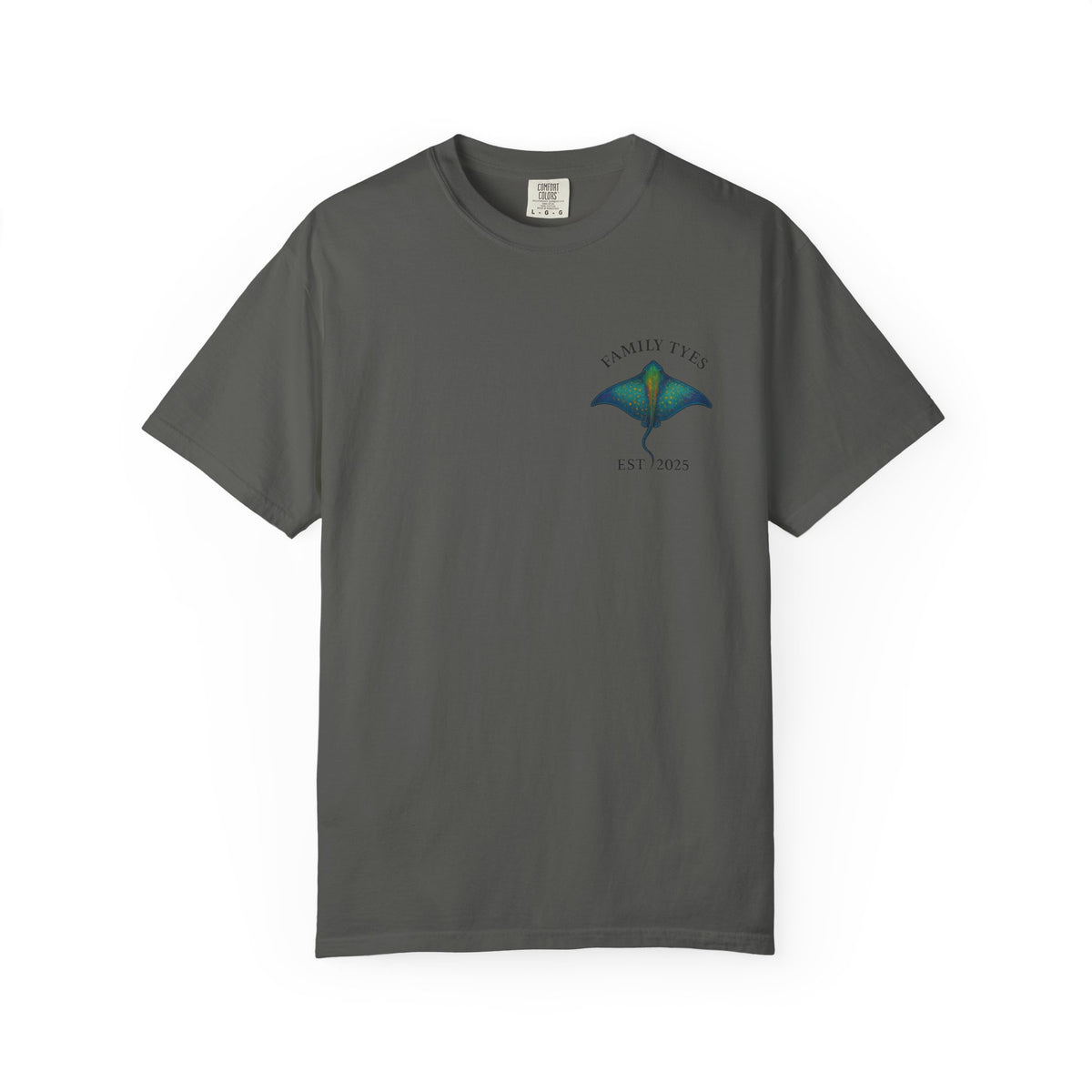 Ocean collection unisex’s Garment-Dyed T-shirt | Family Tyes 2025 Dolphin Design