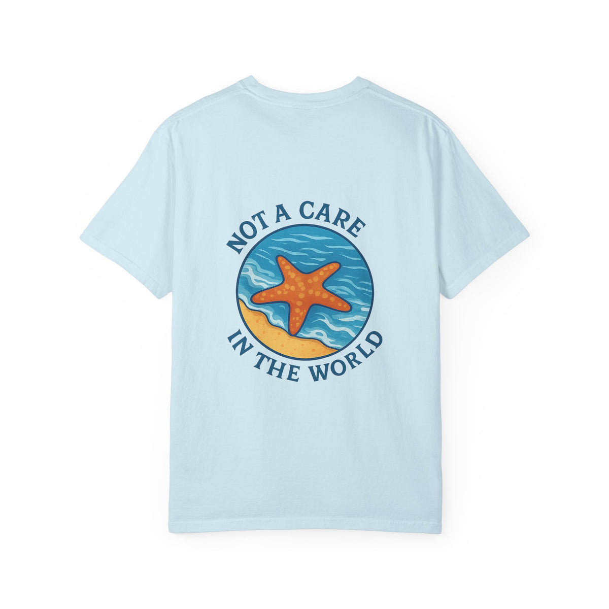 Beach Vibes Unisex Garment-Dyed T-shirt | Summer Casual Wear, Ocean Lover Gift, Beach Vacation Tee, Relaxing Apparel, Unique Graphics