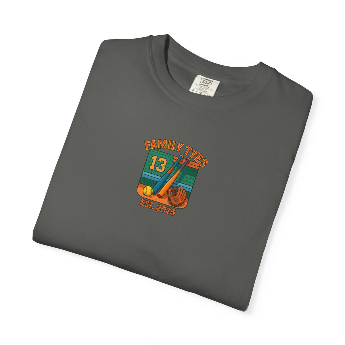 Family Tee sports collection - Swing for the Fences Unisex Garment-Dyed T-Shirt, Casual Wear, Sports Fan Apparel, Family Gatherings, Gift for Baseball Lovers