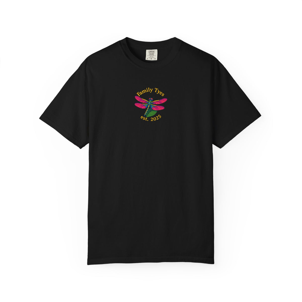 Family Type Dragonfly Unisex Garment-Dyed T-Shirt - Inspired by Change, Agility & Hope