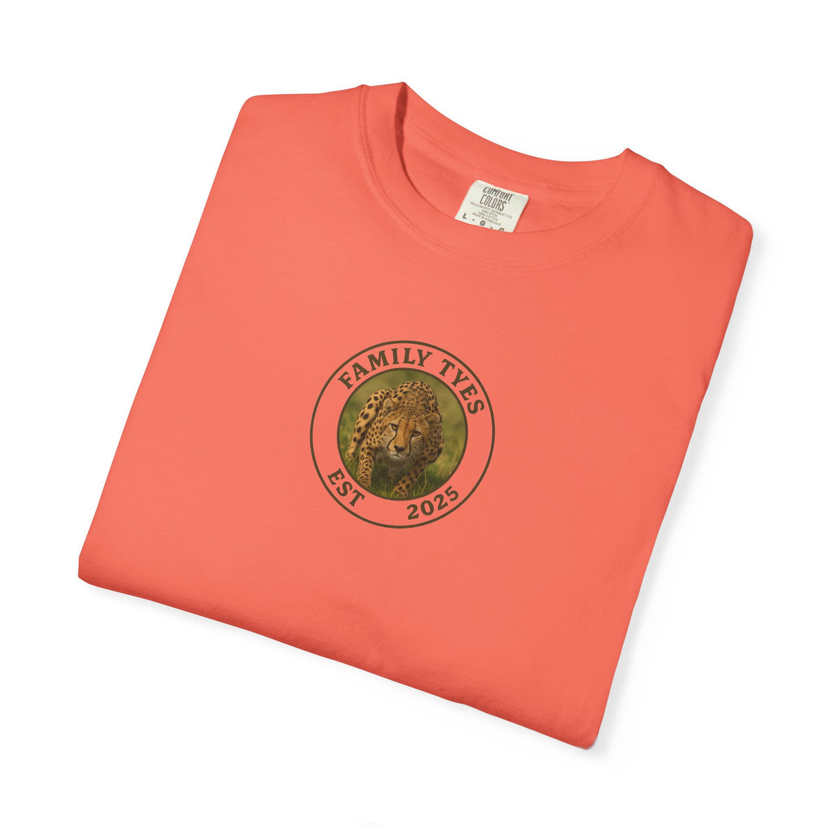Unisex Garment-Dyed T-shirt - Family Year & Know No Boundaries Design