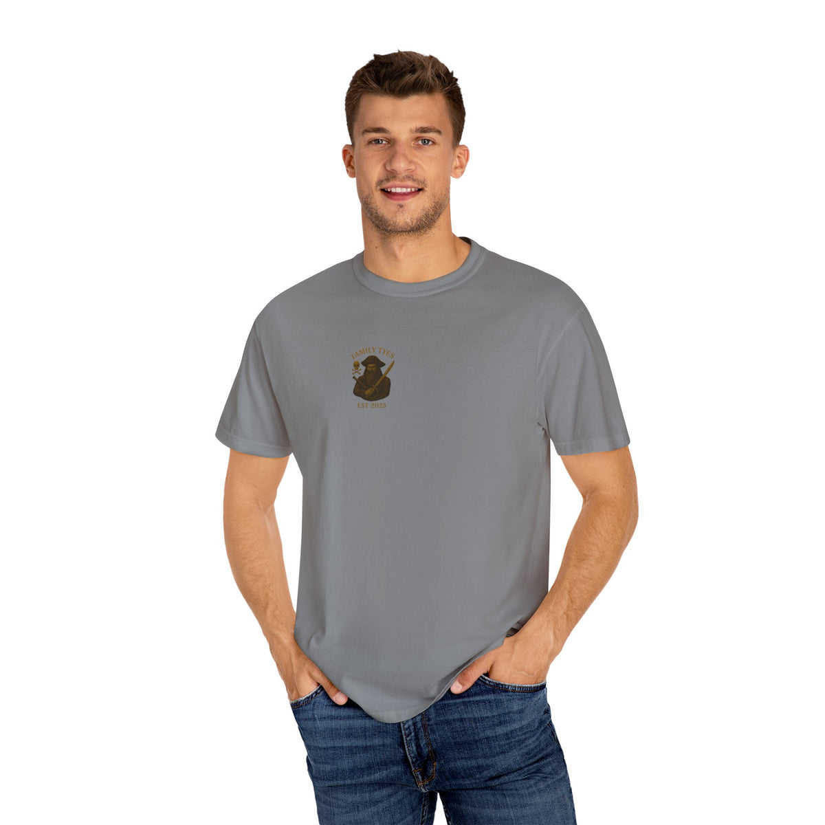 Pirate Copy of Mysterious Ship Graphic T-Shirt, Unisex Event Apparel, Casual Gift for Sailors, Halloween Theme, Adventure Lover's Top