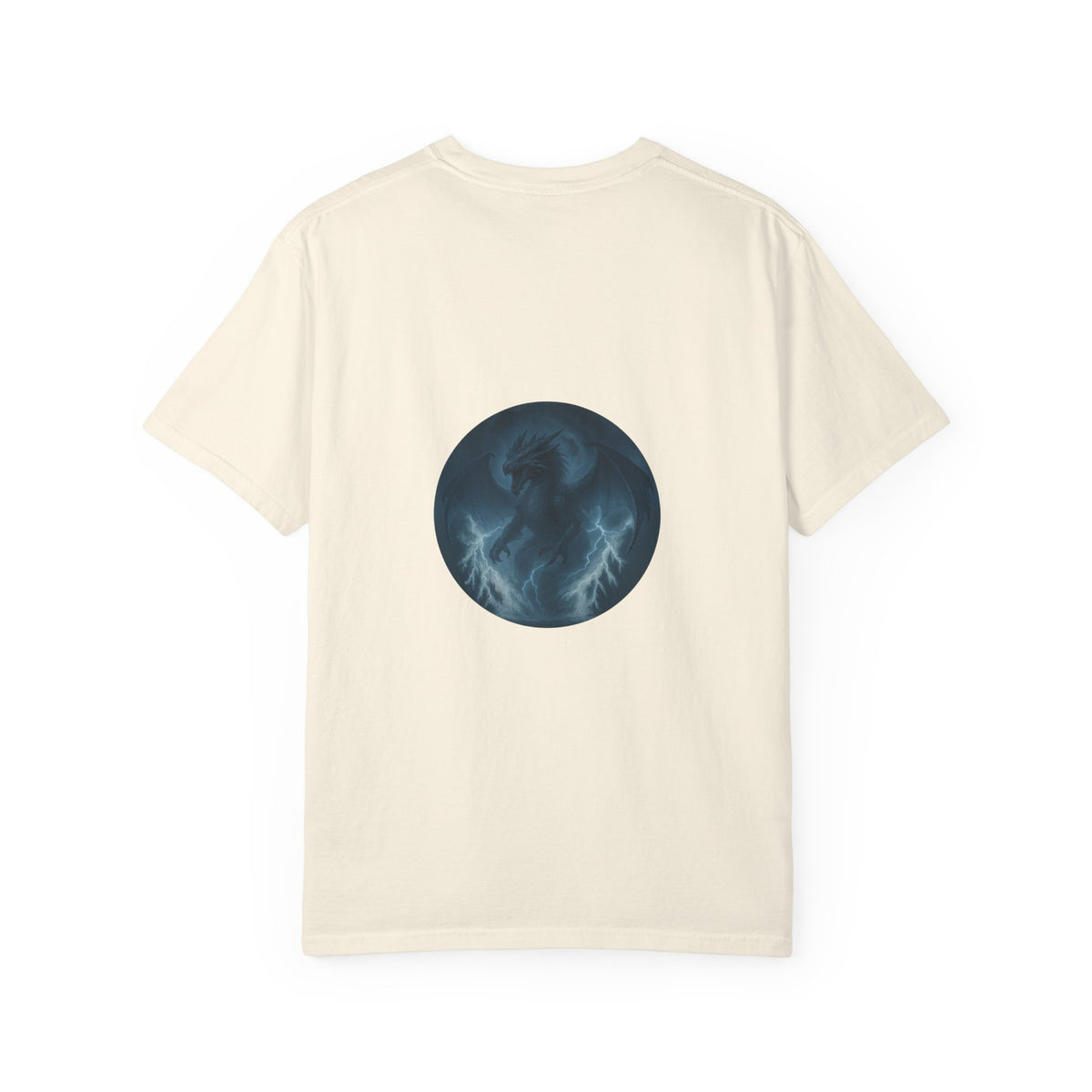 Family Tyes Wind Dragon Unisex Garment-Dyed T-Shirt - Cool Dragon Graphic Tee