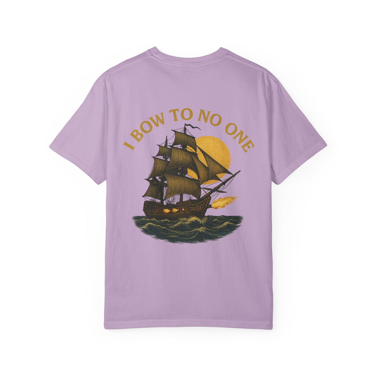 Pirate Mysterious Ship Graphic T-Shirt, Unisex Event Apparel, Casual Gift for Sailors, Halloween Theme, Adventure Lover's Top
