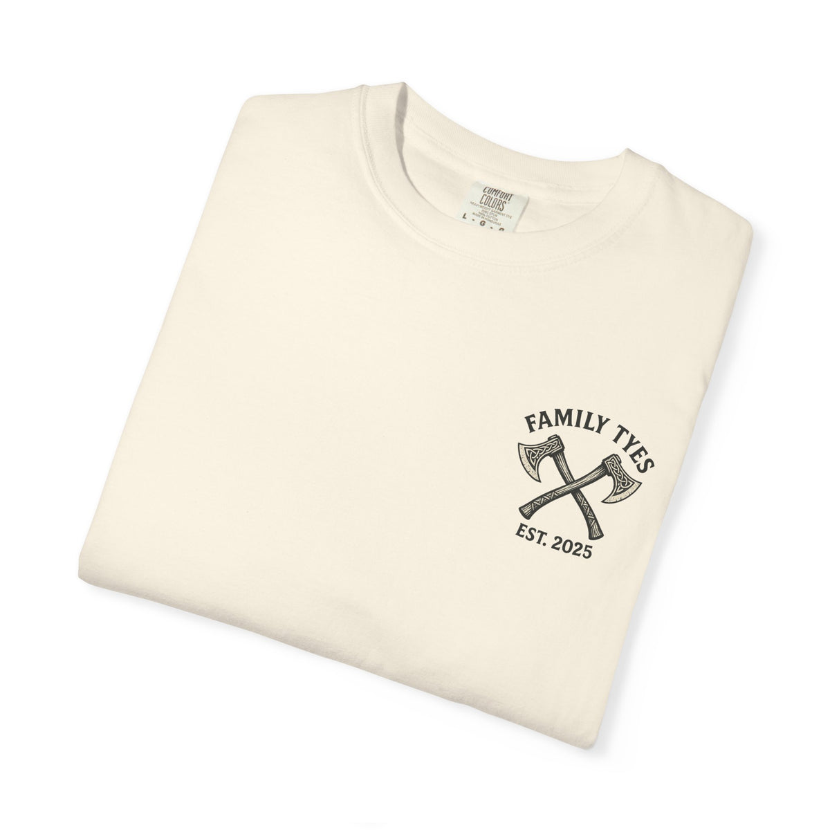 Built for conflict VIKING Unisex Garment-Dyed T-shirt - Family Ties, Guilt for Conflict, Casual Wear, Gift for Him, Father's Day Tee