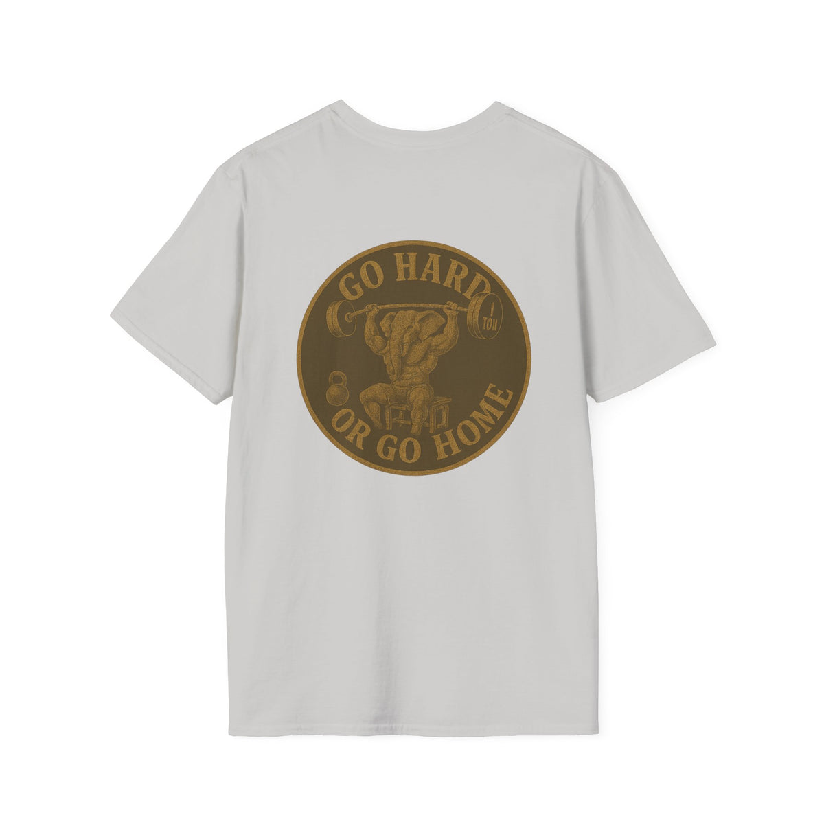 Unisex Workout T-Shirt | Go Hard or Go Home | Vintage Gym Style