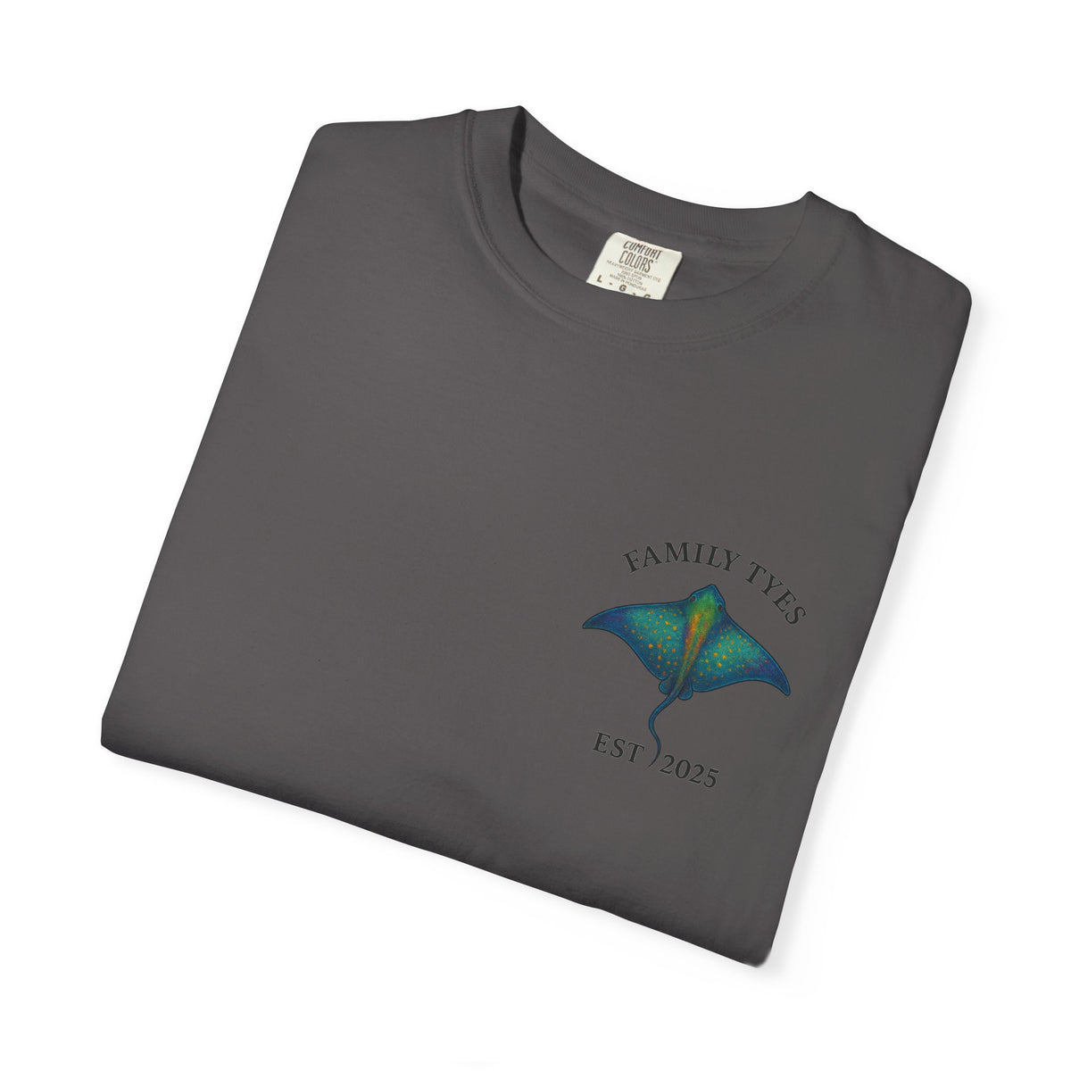 Ocean collection unisex’s Garment-Dyed T-shirt | Family Tyes 2025 Dolphin Design