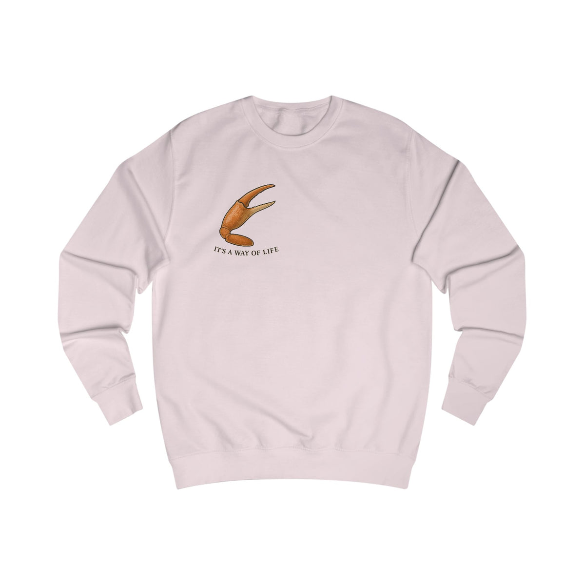Crab Charming Family Sweatshirt, Cozy Gift, Summer Vibes, Beachwear, Unisex Apparel, Family Gatherings, Casual Comfort, Relaxation Style