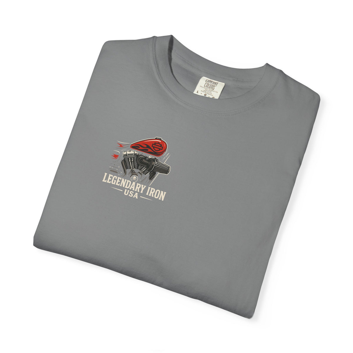 Legendary Iron Unisex Garment-Dyed T-Shirt - Freedom is Not Given Graphic Tee