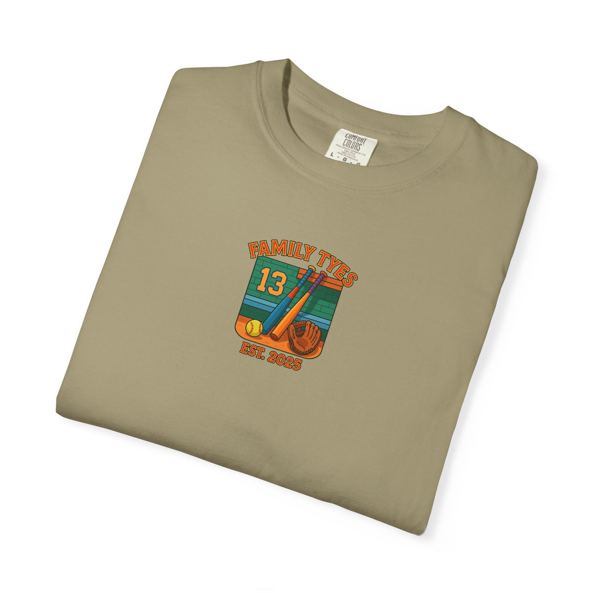 Family Tee sports collection - Swing for the Fences Unisex Garment-Dyed T-Shirt, Casual Wear, Sports Fan Apparel, Family Gatherings, Gift for Baseball Lovers