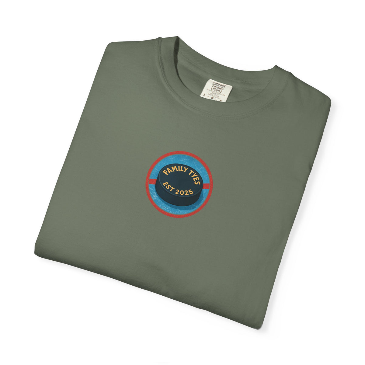 Hockey Unisex Garment-Dyed T-shirt