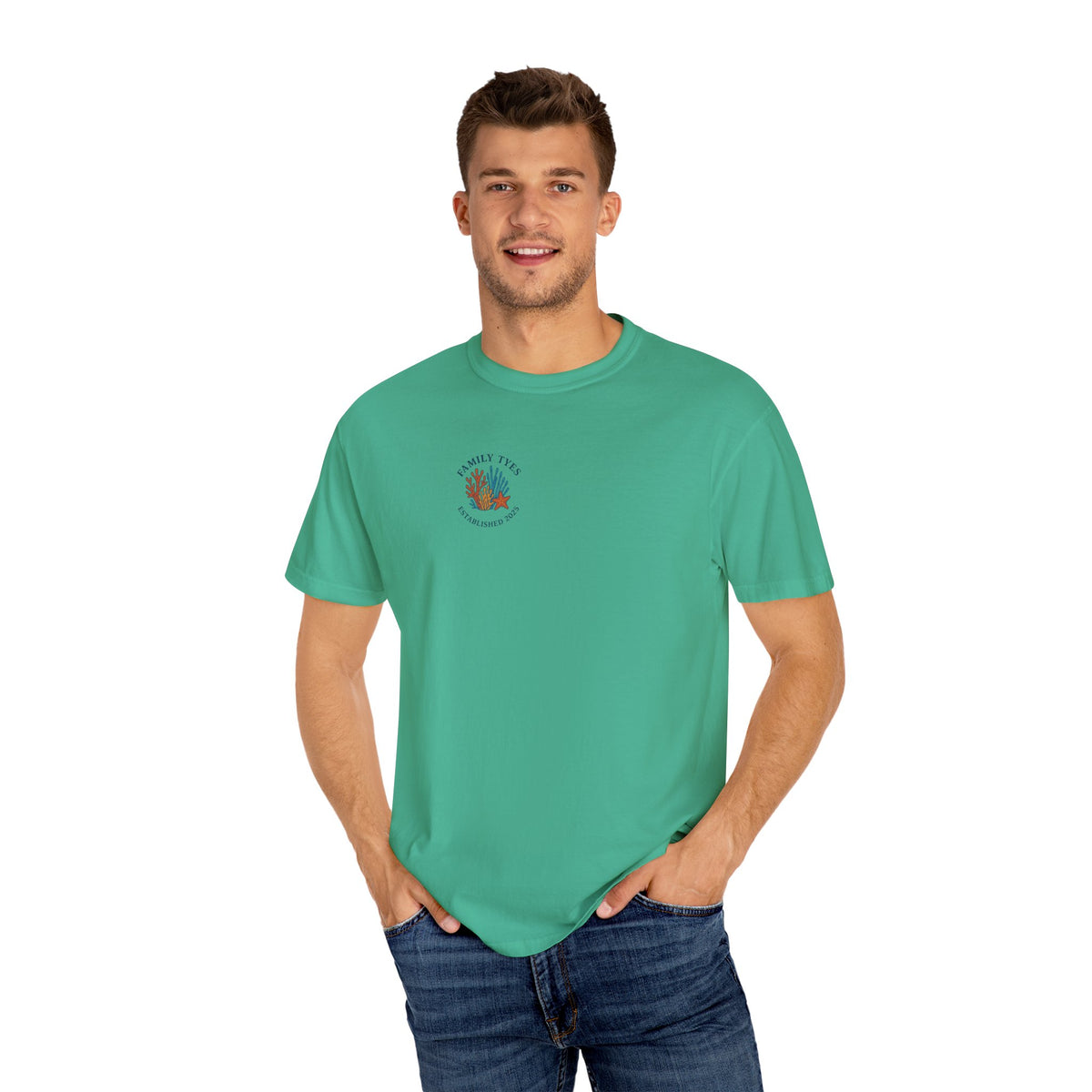 Beach Vibes Unisex Garment-Dyed T-shirt | Summer Casual Wear, Ocean Lover Gift, Beach Vacation Tee, Relaxing Apparel, Unique Graphics