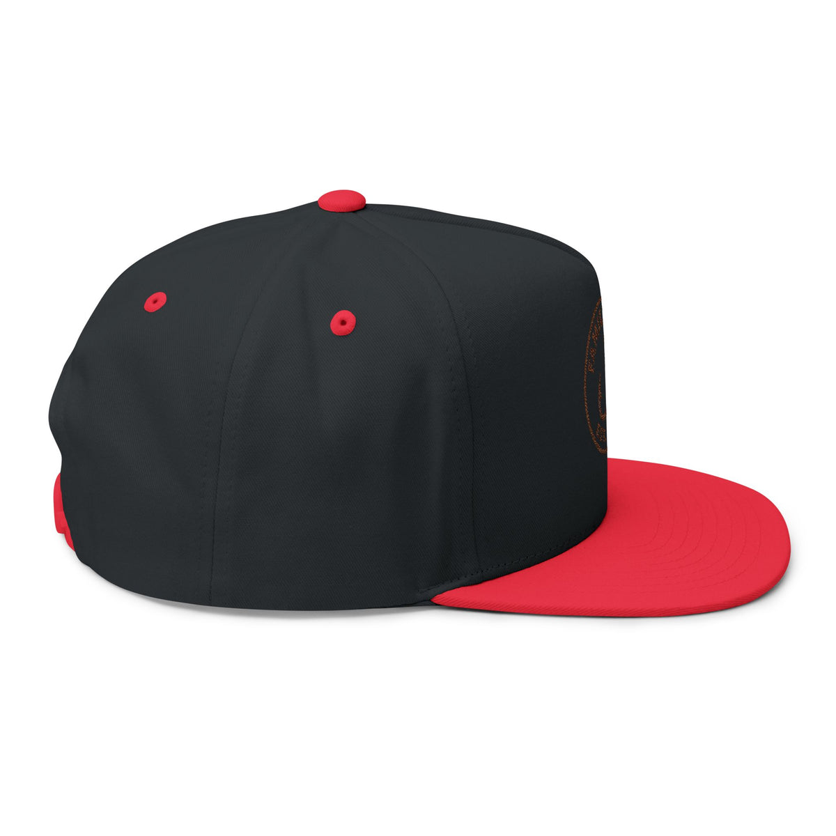 Hook and knot Embroidered Family Tyes Flat Bill Cap