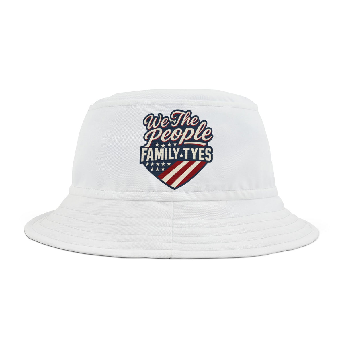 Patriotic Bucket Hat, Summer Gear, Outdoor Accessory, Family BBQ, 4th of July Fashion, Constitutional Style