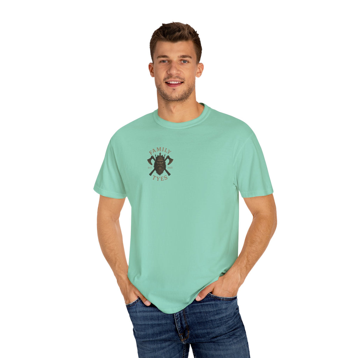 Who wants to be king  Unisex Garment-Dyed T-Shirt - Family Tyes  & Find Your Zen Design