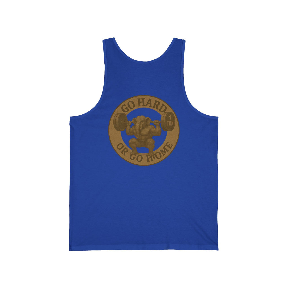 Fitness Family Unisex Jersey Tank – Go Hard or Go Home