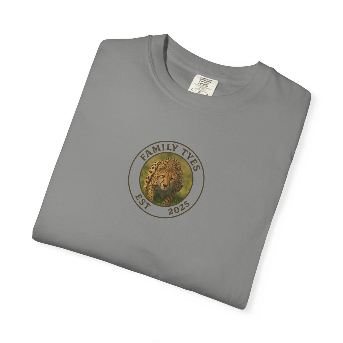Unisex Garment-Dyed T-shirt - Family Year & Know No Boundaries Design