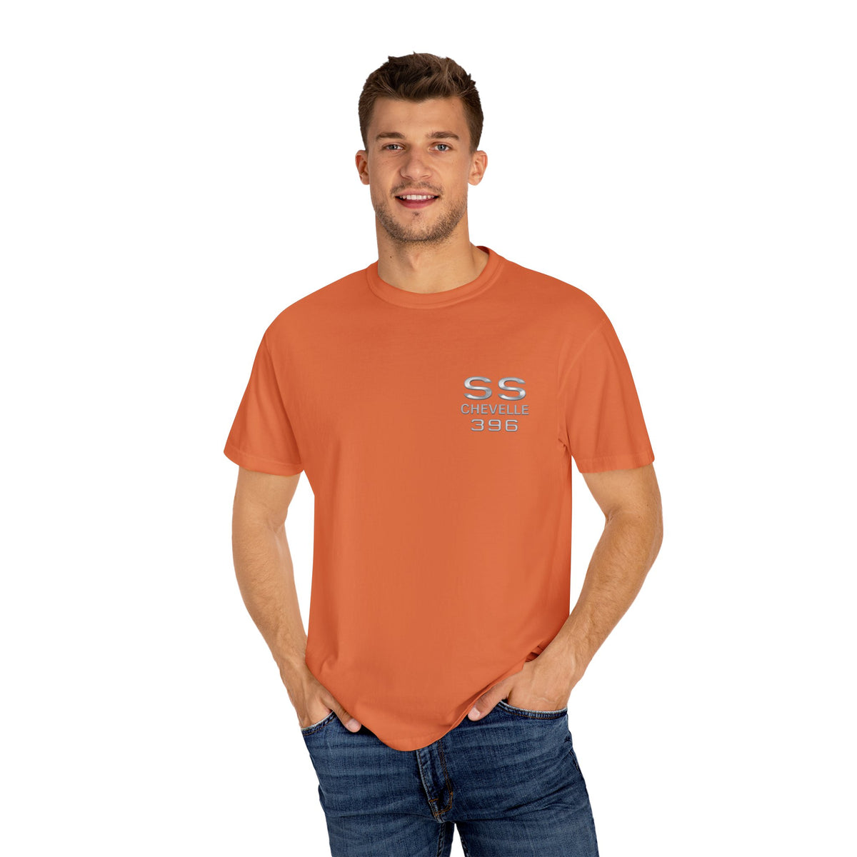 Chevelle 396 Unisex Garment-Dyed T-Shirt – Classic Car Lovers Tee