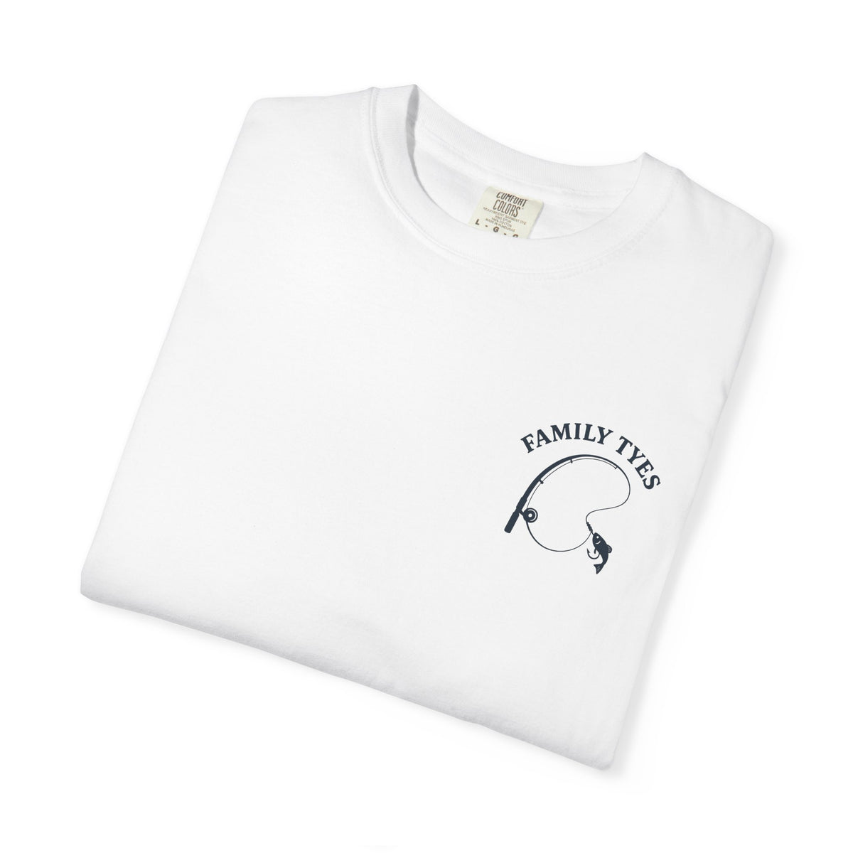 Fishing Family T-Shirt, Unisex Garment-Dyed Tee, Perfect for Fishing Lovers, Family Outings, Gifts for Dad, Ocean Adventure Tee