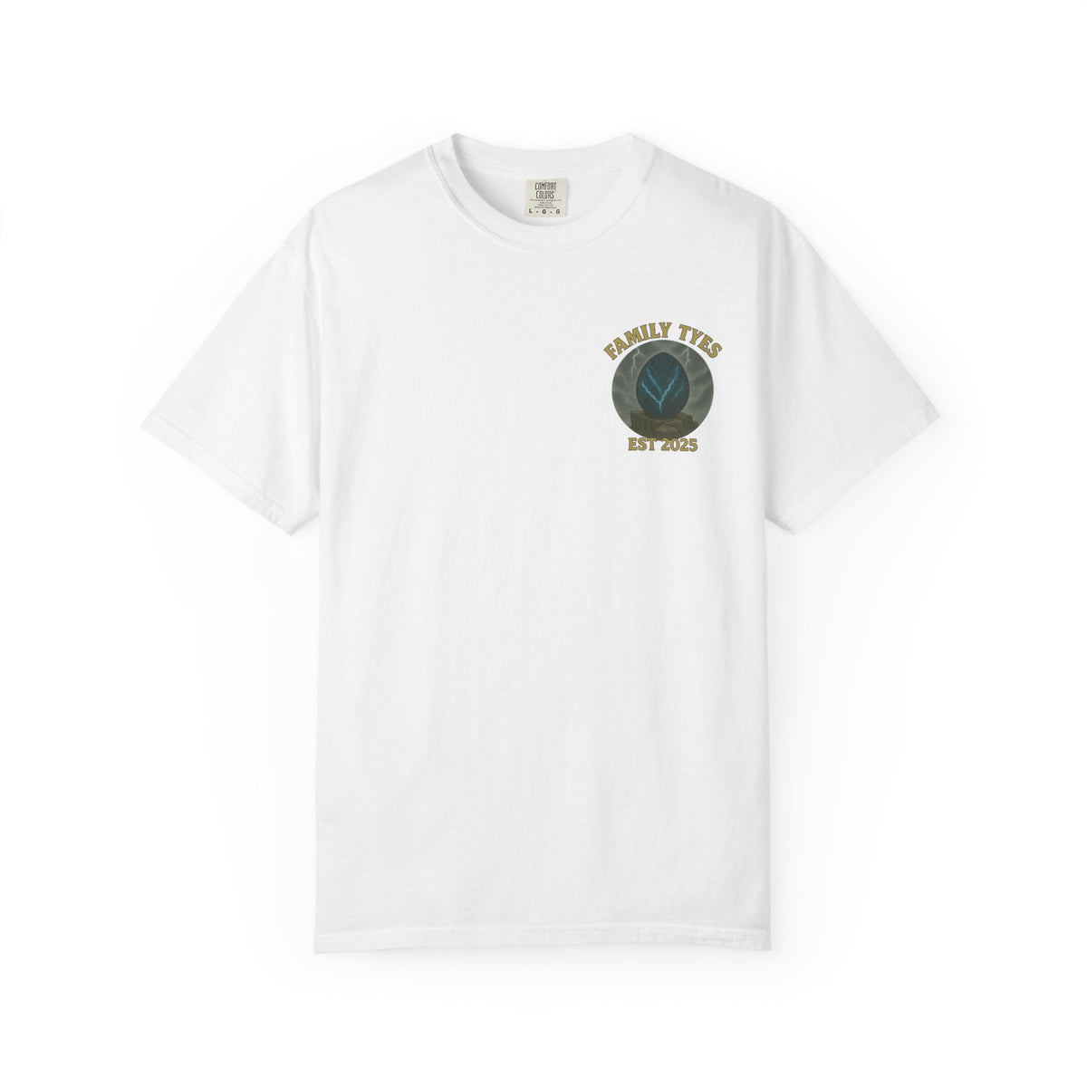 Family Tyes Wind Dragon Unisex Garment-Dyed T-Shirt - Cool Dragon Graphic Tee