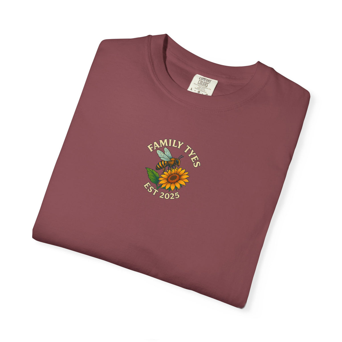 Save the bees Unisex Garment-Dyed T-Shirt - Family Tyes & Find Your Zen Design