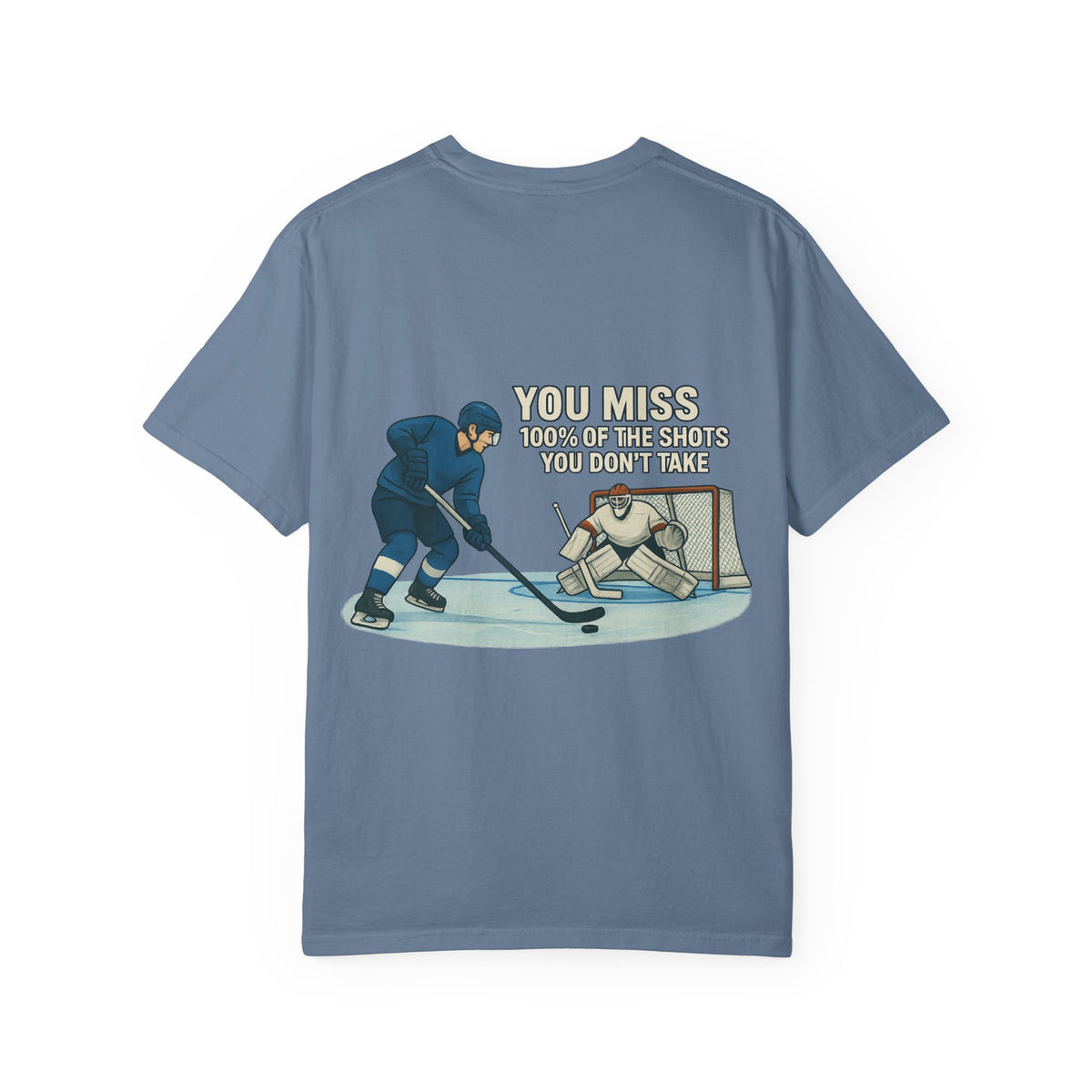 Hockey Unisex Garment-Dyed T-shirt