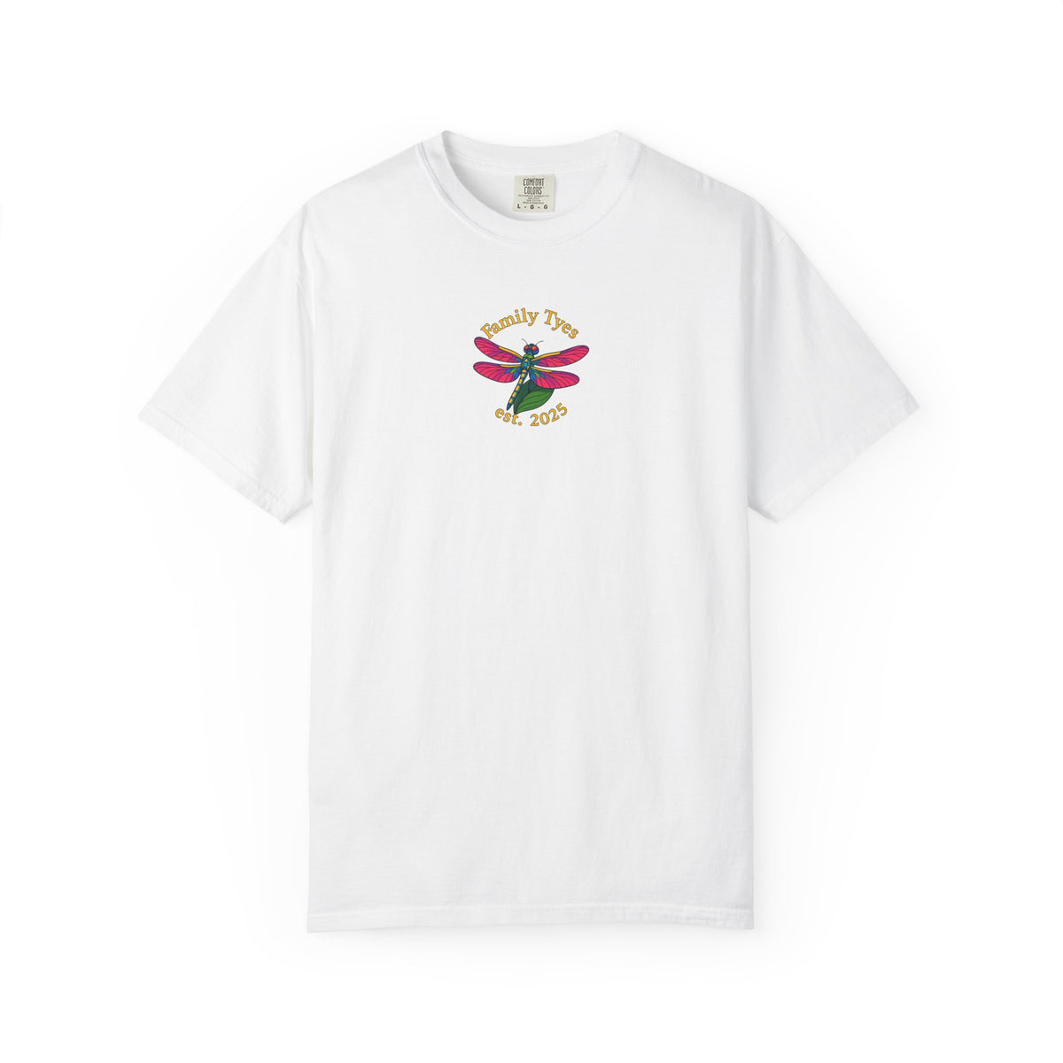 Family Type Dragonfly Unisex Garment-Dyed T-Shirt - Inspired by Change, Agility & Hope