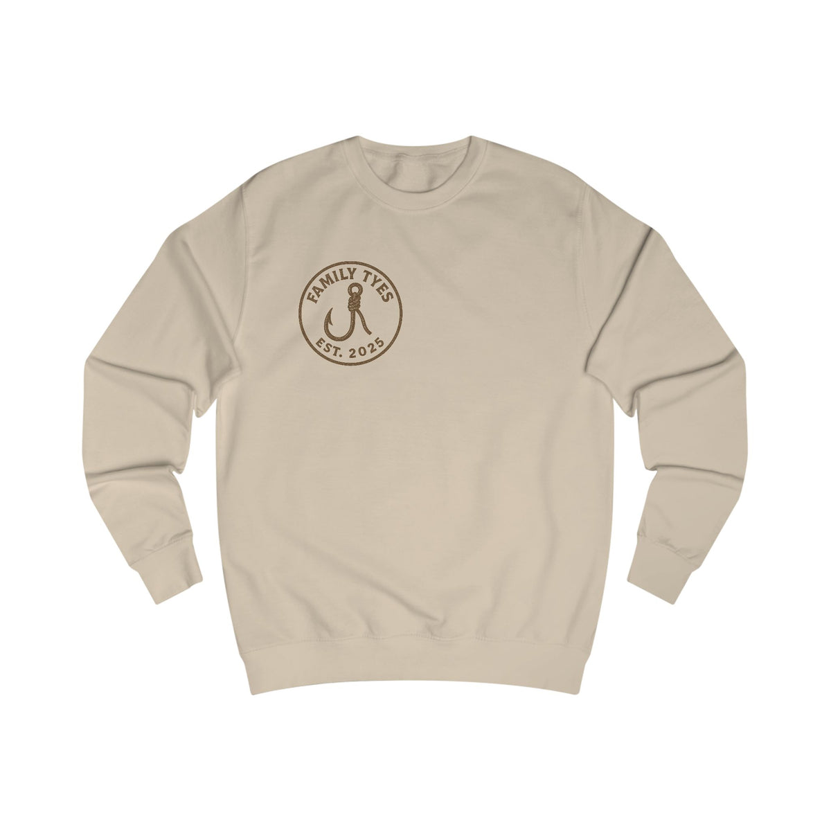 Hook and knot Charming Family Sweatshirt, Cozy Gift, Summer Vibes, Beachwear, Unisex Apparel, Family Gatherings, Casual Comfort, Relaxation Style