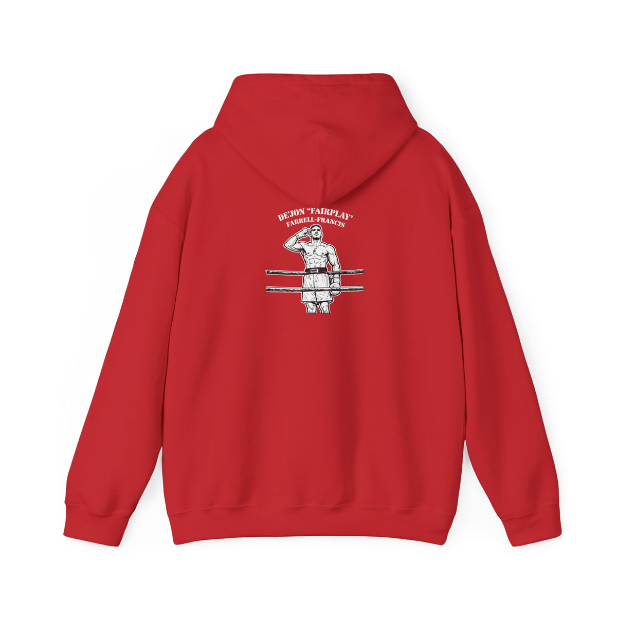 Boxing Vintage Hoodie — Retro Ring Boxer Graphic Sweatshirt