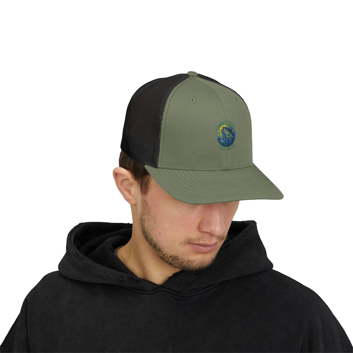 Family Tree Snapback Trucker Cap, Personalized Hat, Eco-Friendly Gift, Outdoor Cap, Family Gathering Accessory