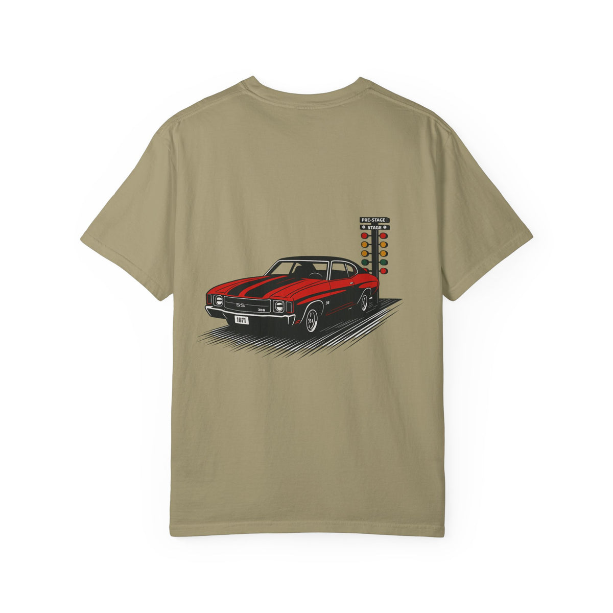 Chevelle 396 Unisex Garment-Dyed T-Shirt – Classic Car Lovers Tee