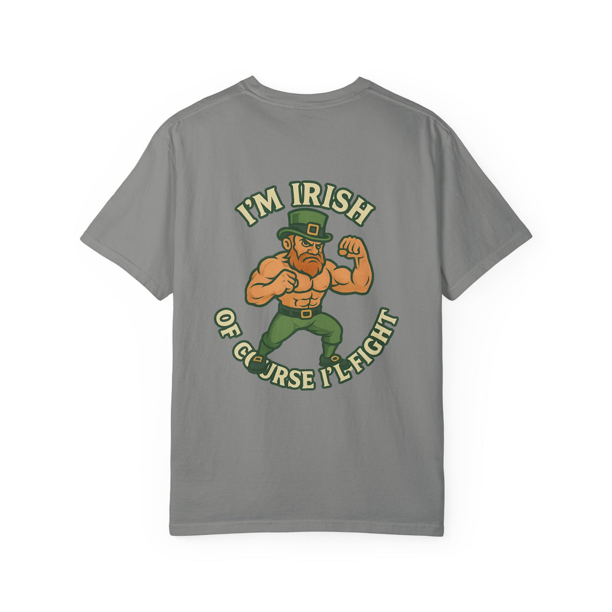 Irish collection Unisex Garment-Dyed T-Shirt - Irish Defender Tee for St. Patrick's Day