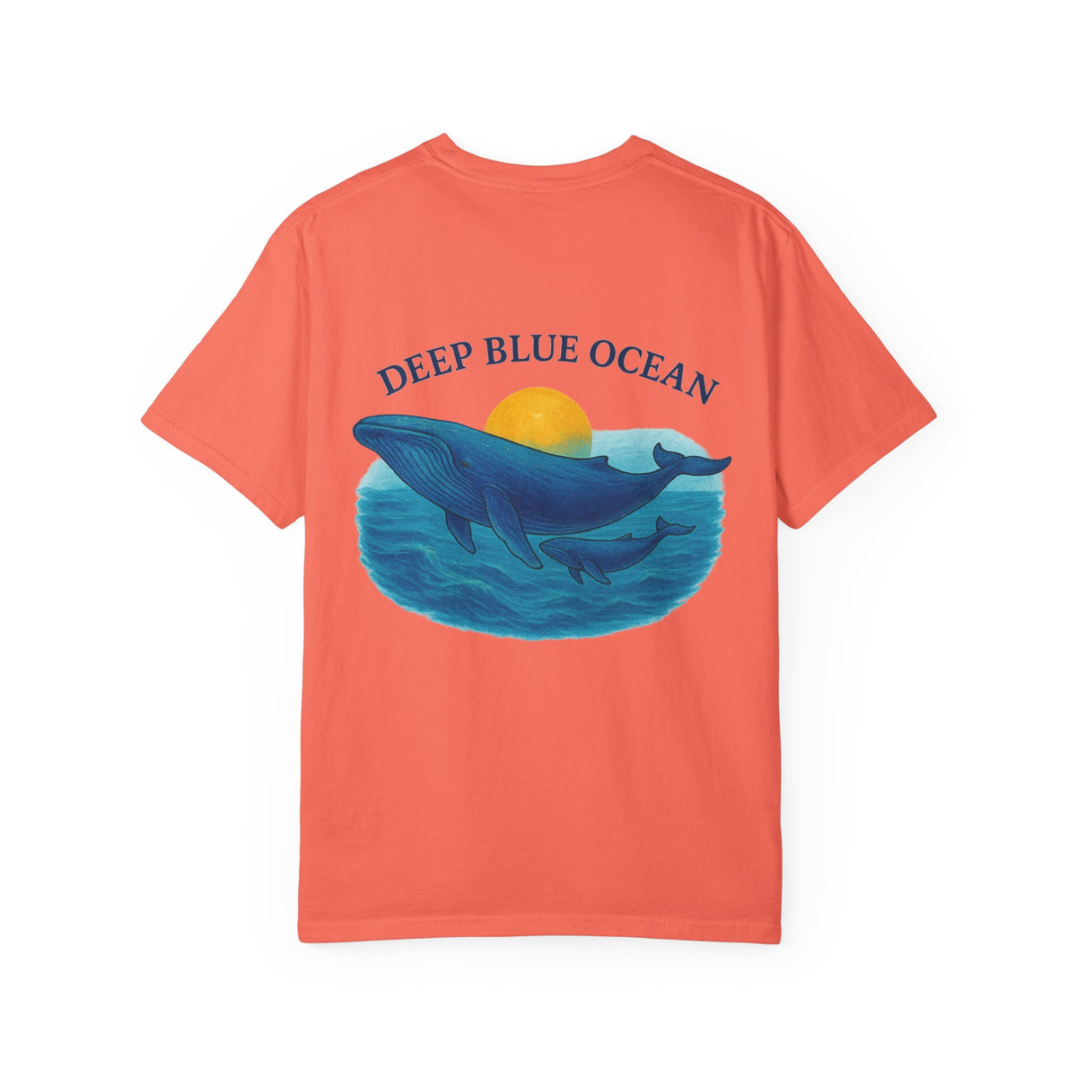 Ocean collection  Deep Blue Ocean Unisex T-Shirt - Family Tyes  Design, Beach Lover Gift