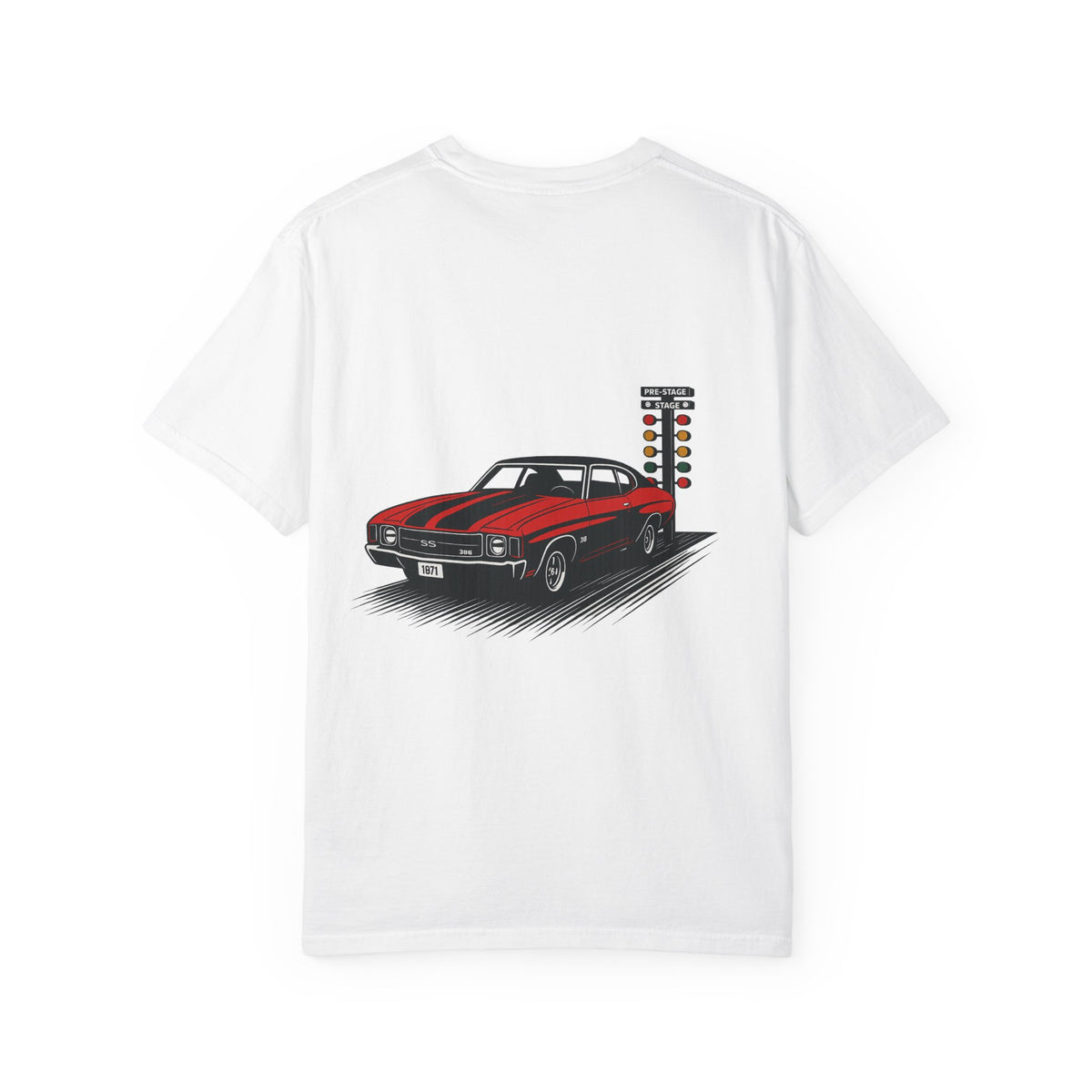 Chevelle 396 Unisex Garment-Dyed T-Shirt – Classic Car Lovers Tee