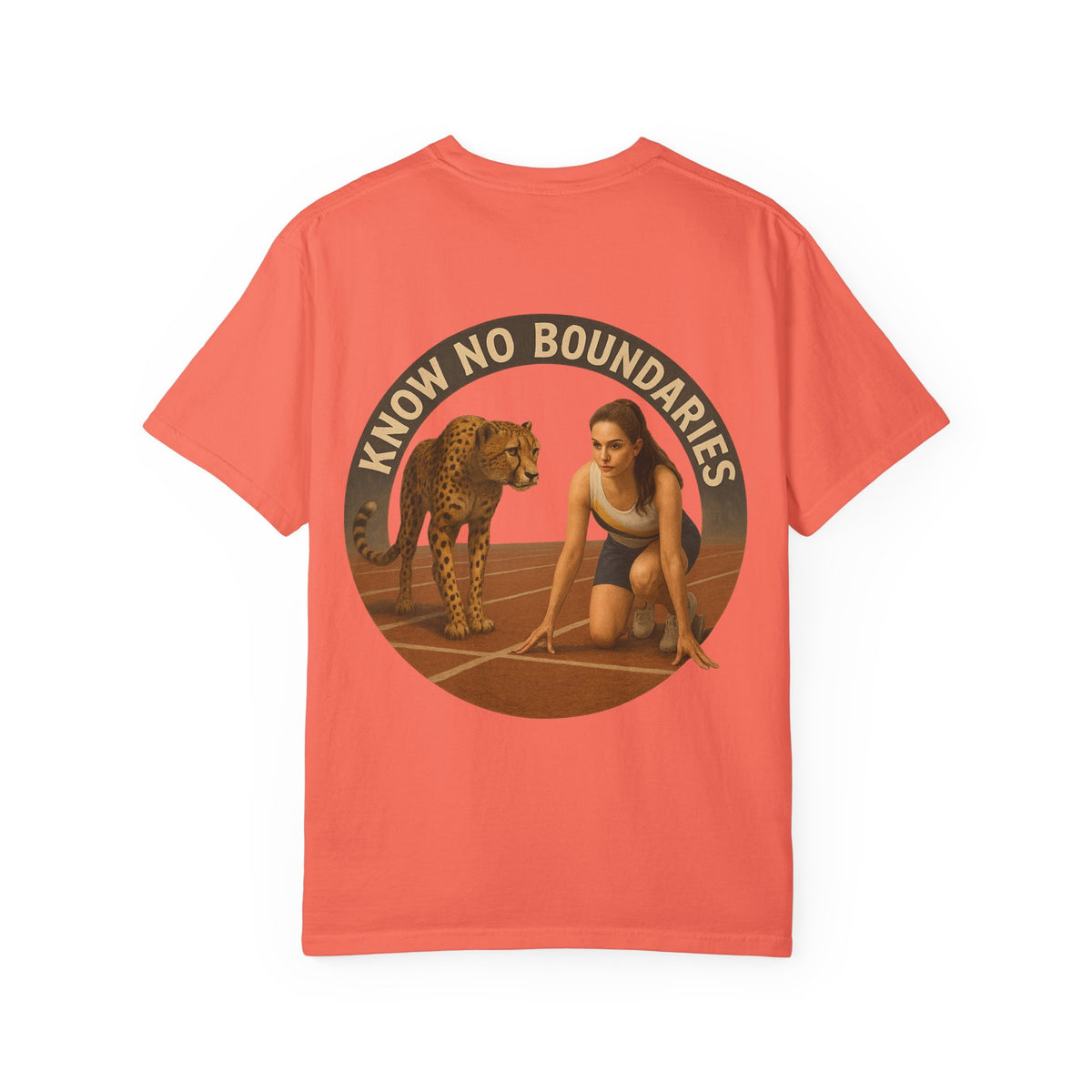 Unisex Garment-Dyed T-shirt - Family Year & Know No Boundaries Design