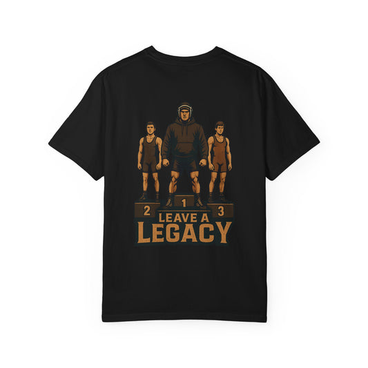Wrestling Legacy Champion Unisex T-shirt, Motivational Shirt, Athletic Wear, Gift for Fitness Lovers, Casual Tee