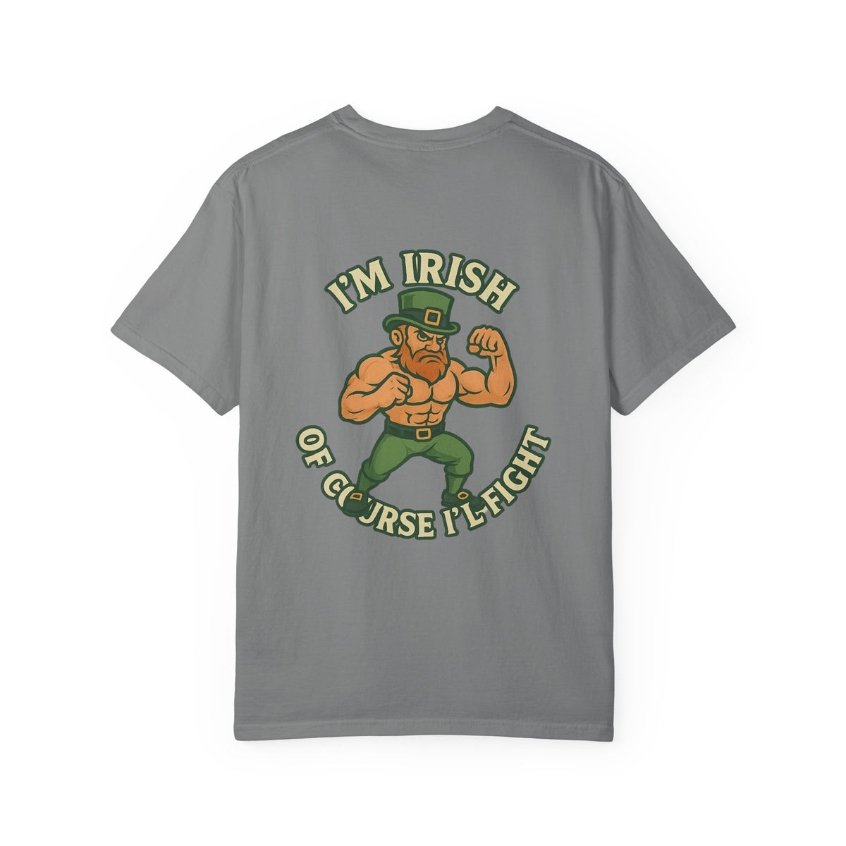 Irish collection Unisex Garment-Dyed T-Shirt - Irish Defender Tee for St. Patrick's Day