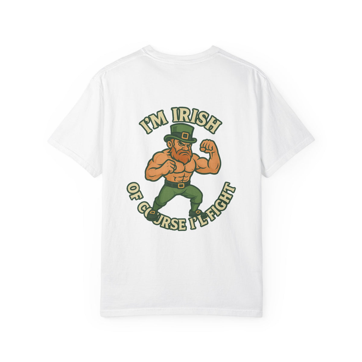 Irish collection Unisex Garment-Dyed T-Shirt - Irish Defender Tee for St. Patrick's Day