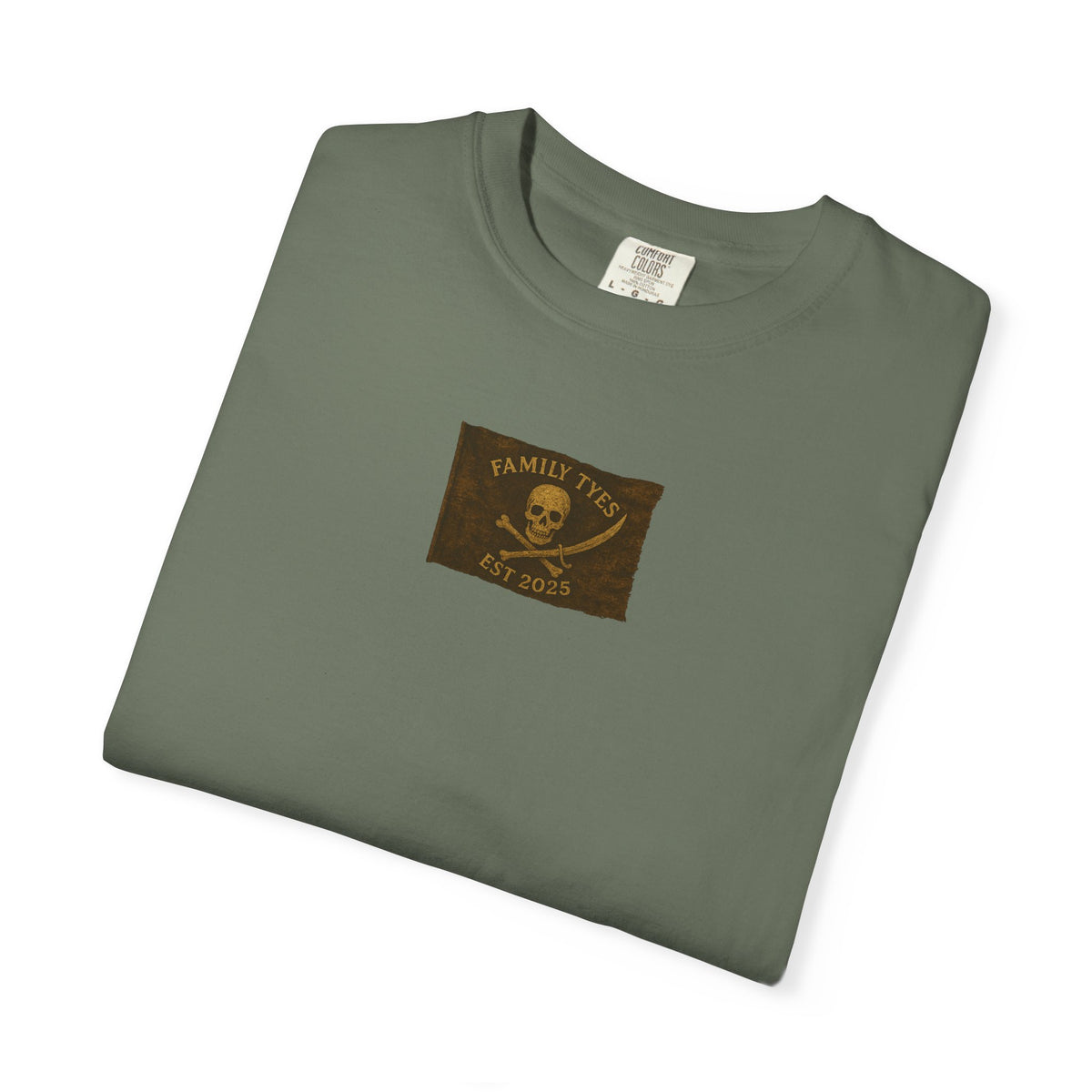 Vintage Pirate T-Shirt, Unisex Garment-Dyed Tee, Retro Pirate Apparel, Pirate Lover Gift, Halloween Costume Top