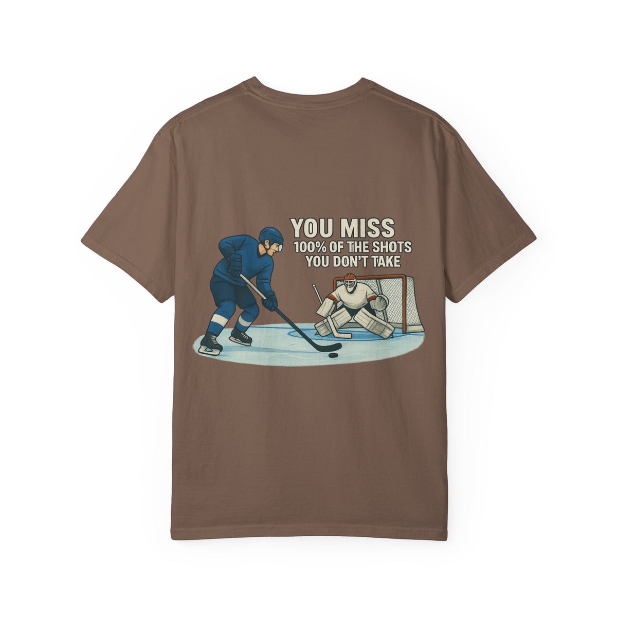 Hockey Unisex Garment-Dyed T-shirt