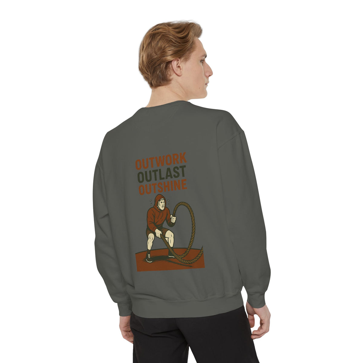 Wrestling Motivational Unisex Sweatshirt | Inspirational Apparel | Gift for Fitness Lovers, Athletes, Workouts, Casual Wear, Home Gym