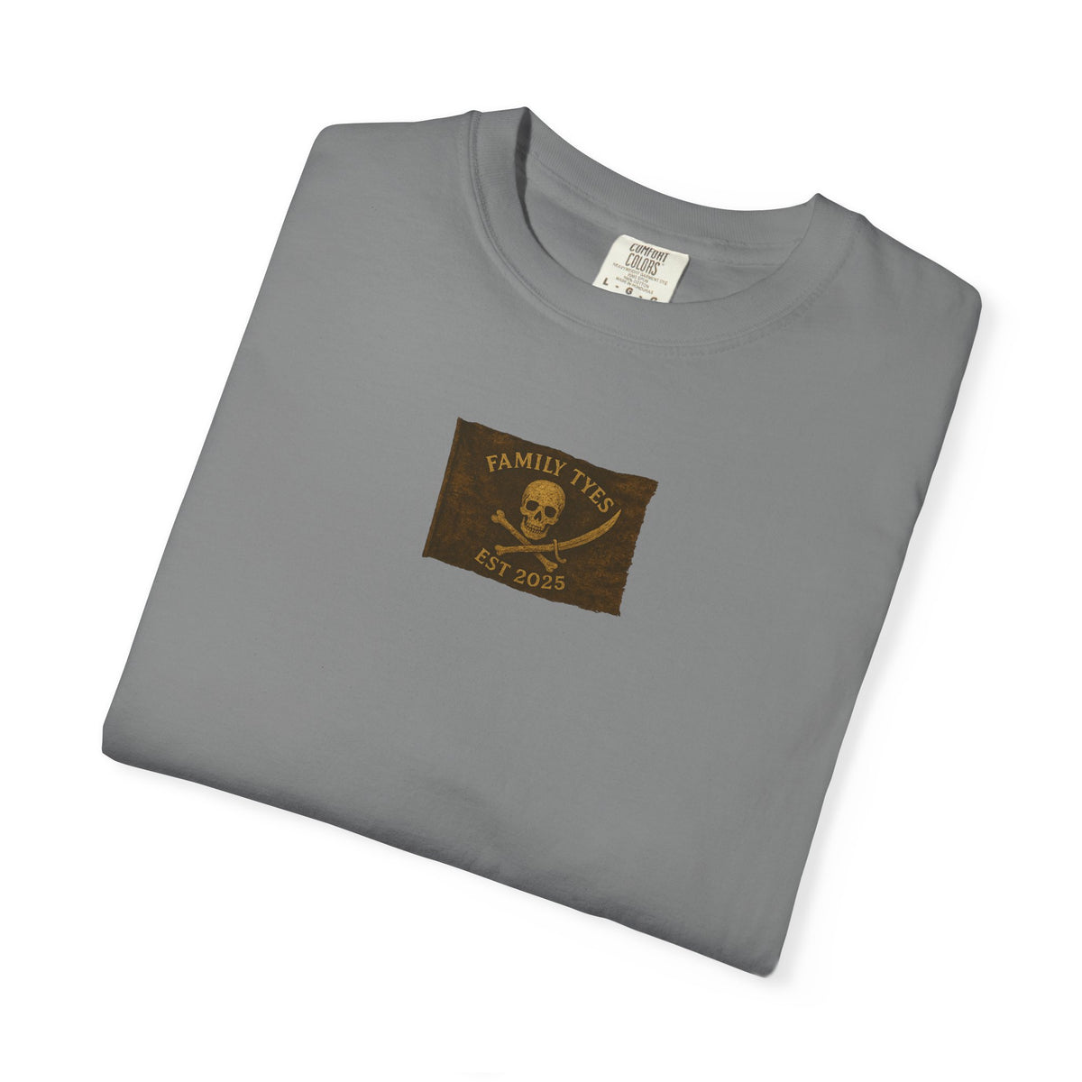 Vintage Pirate T-Shirt, Unisex Garment-Dyed Tee, Retro Pirate Apparel, Pirate Lover Gift, Halloween Costume Top