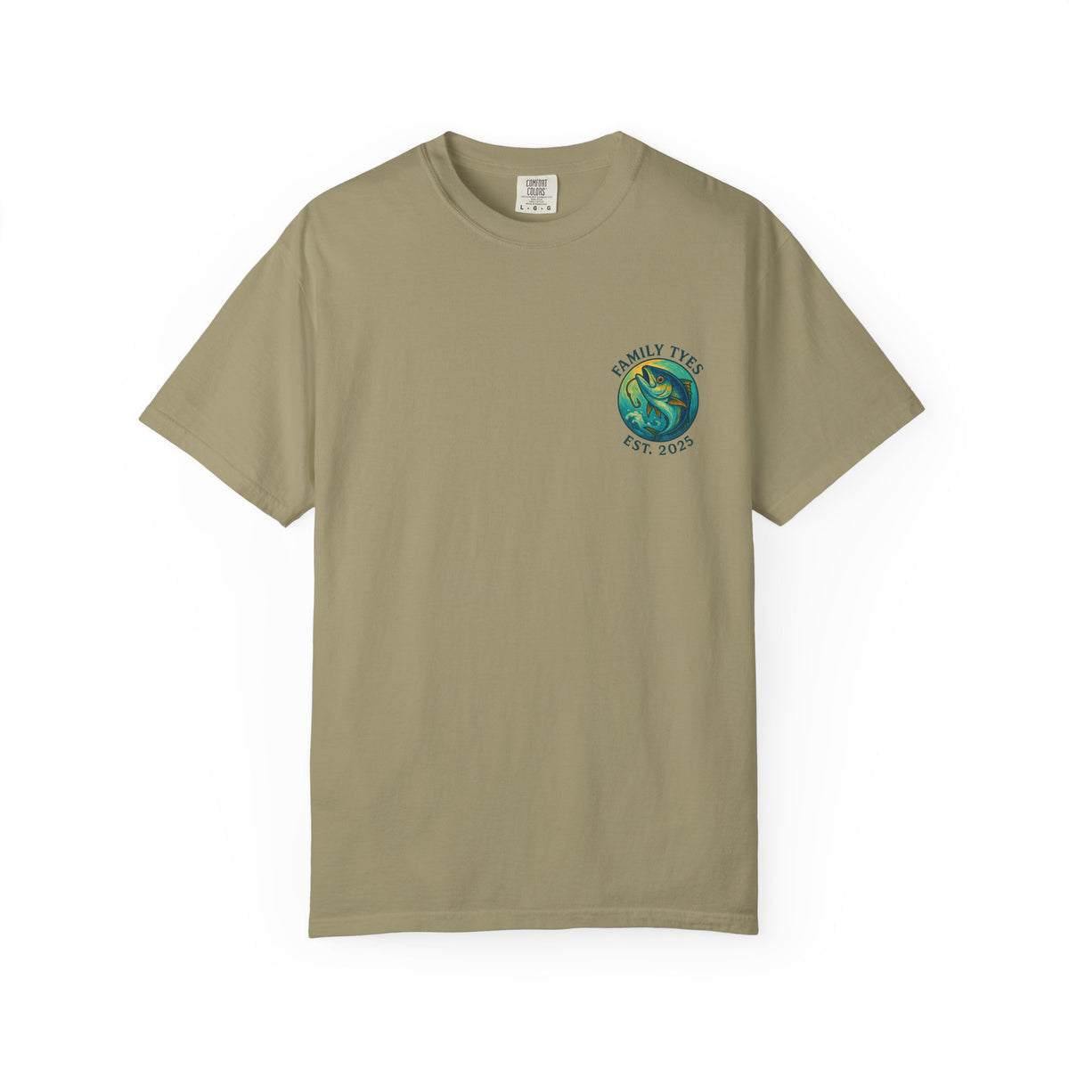 Tuna Unisex Garment-Dyed Fishing T-Shirt - "Hooking Memories" Graphic, Great for Outdoor Lovers, Gifts for Fishermen, Nature Adventures, [...]